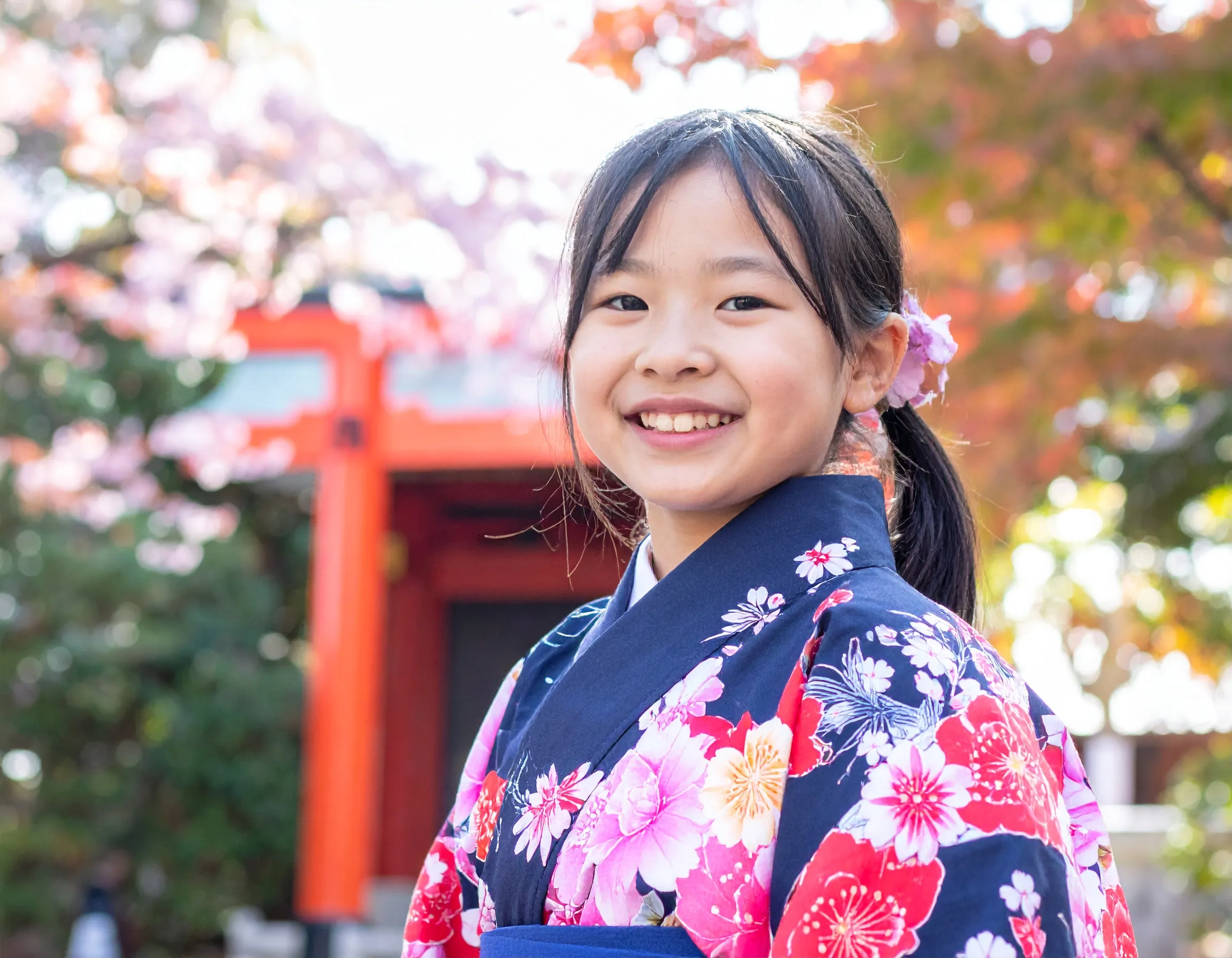 大阪天満宮 ハーフ成人式(十歳の祝い) 出張撮影 記念写真 安い