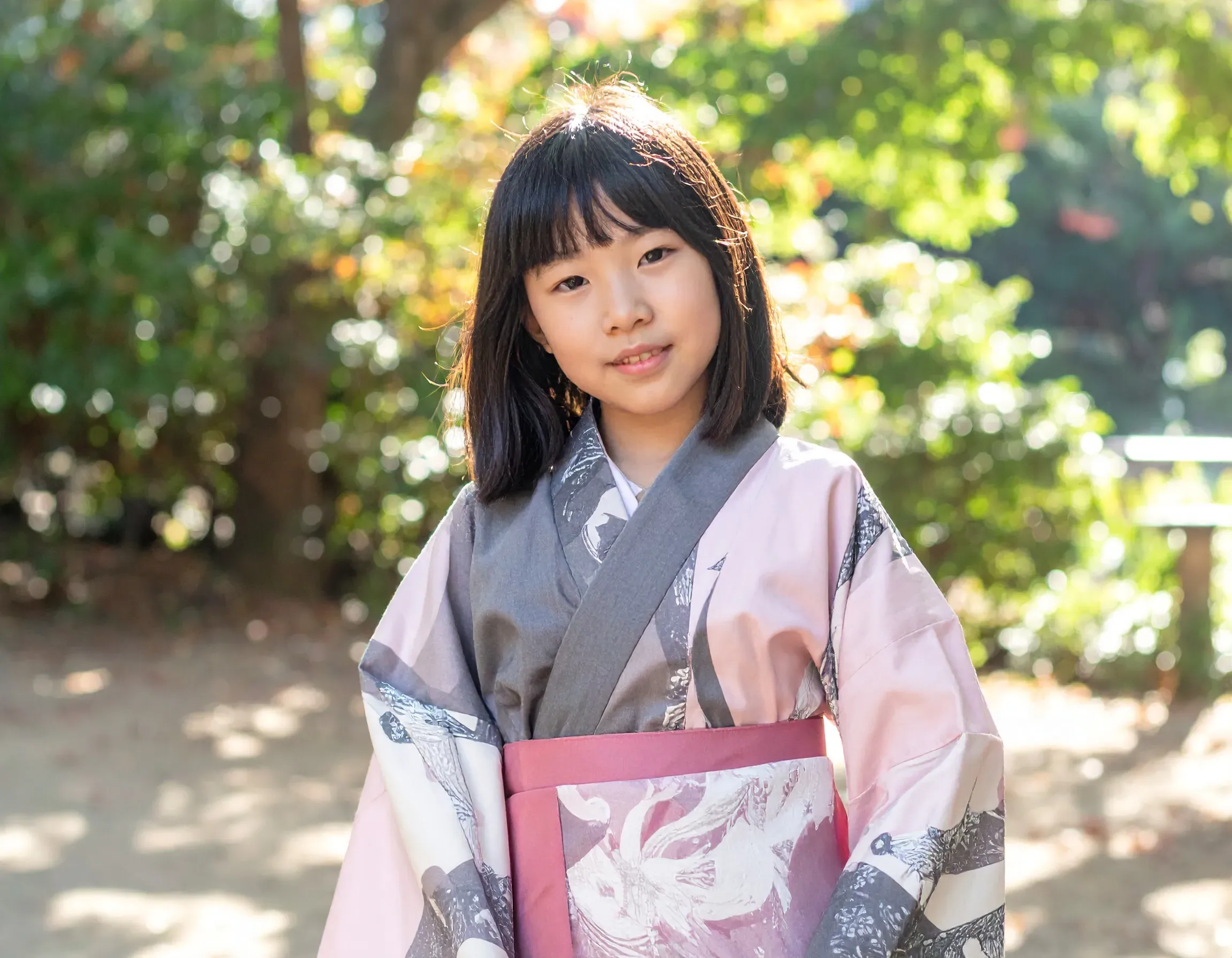 大阪 ハーフ成人式 十歳の祝い 記念撮影 女の子