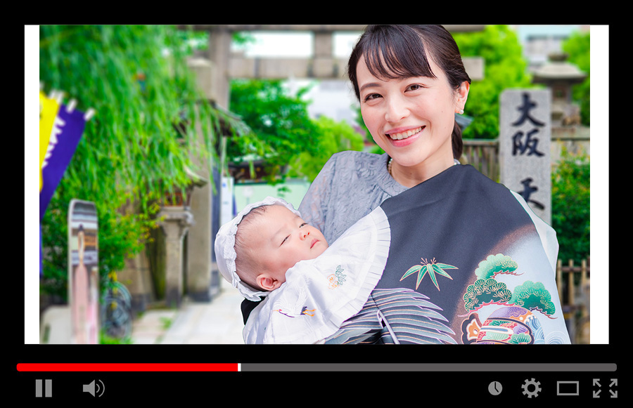 大阪天満宮の出張写真の思い出をYouTubeに
