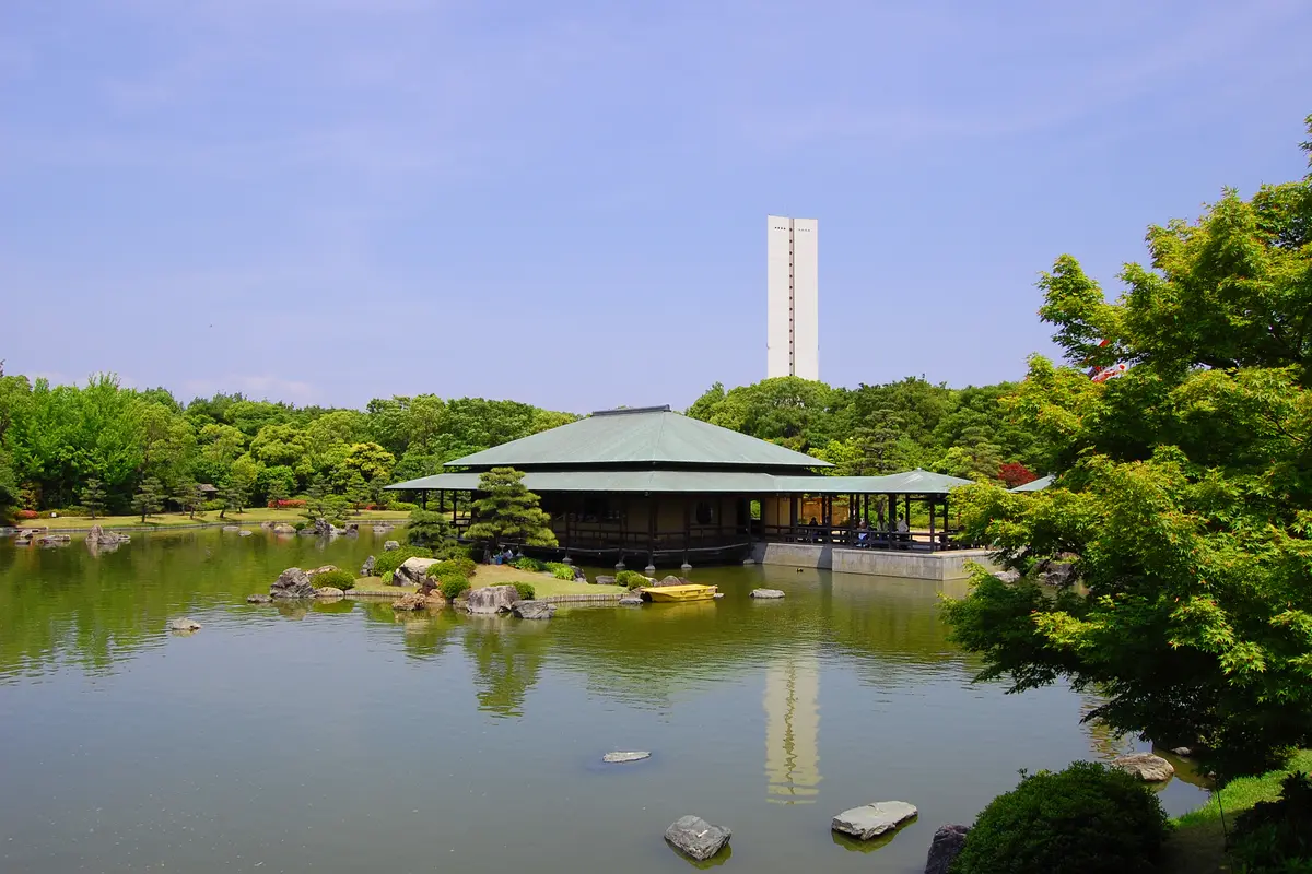 大仙公園の景観を活かした撮影イメージ