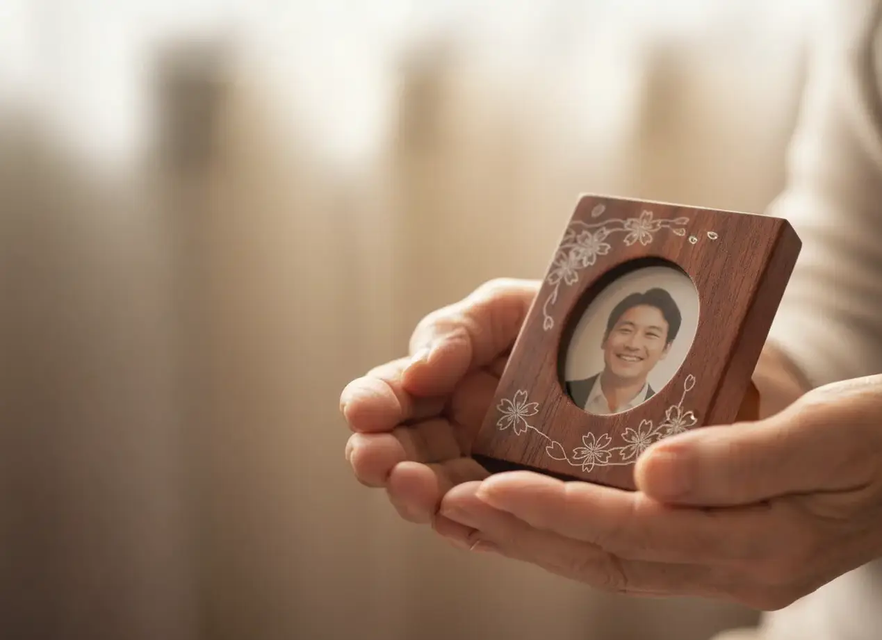 遺影写真の縮小・リサイズサービス - スタジオアージュ