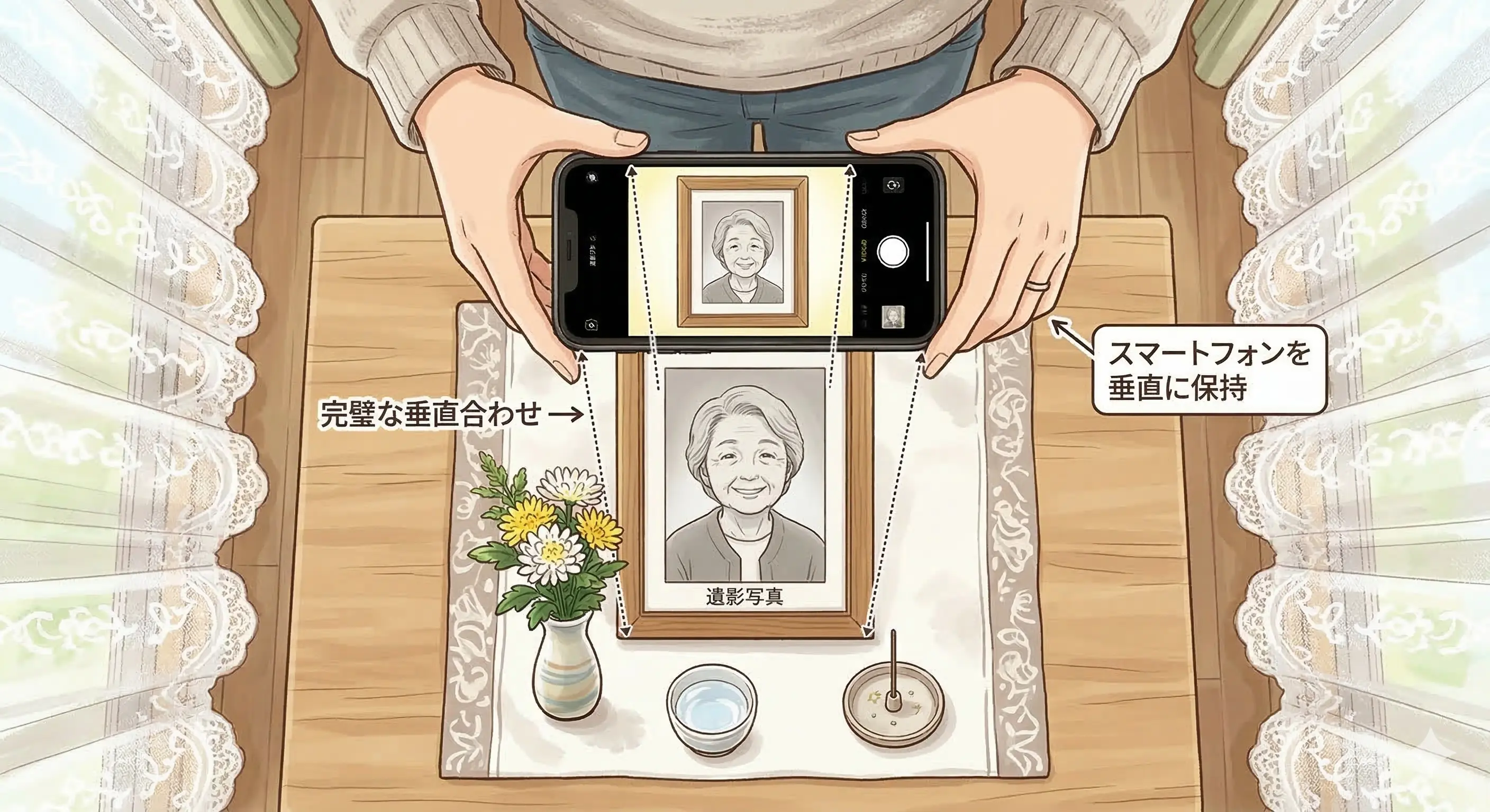 スマホでの撮影のルールについて