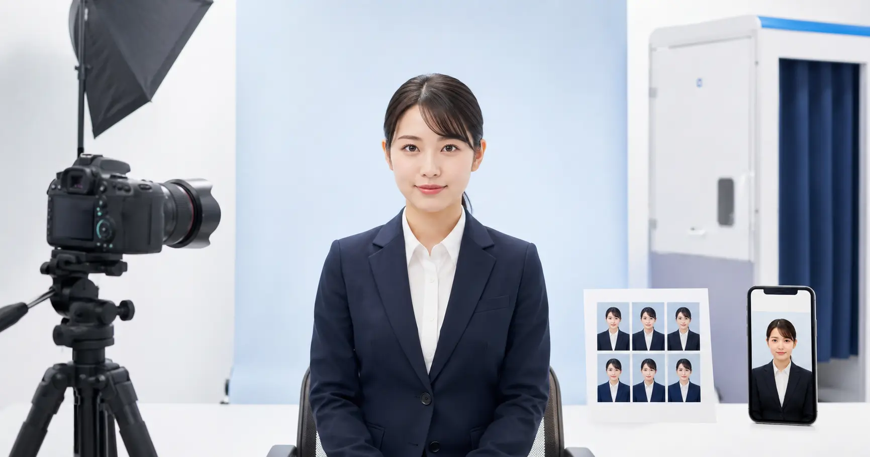 就活証明写真はどこで撮る？大阪で写真館・証明写真機を選ぶ基準