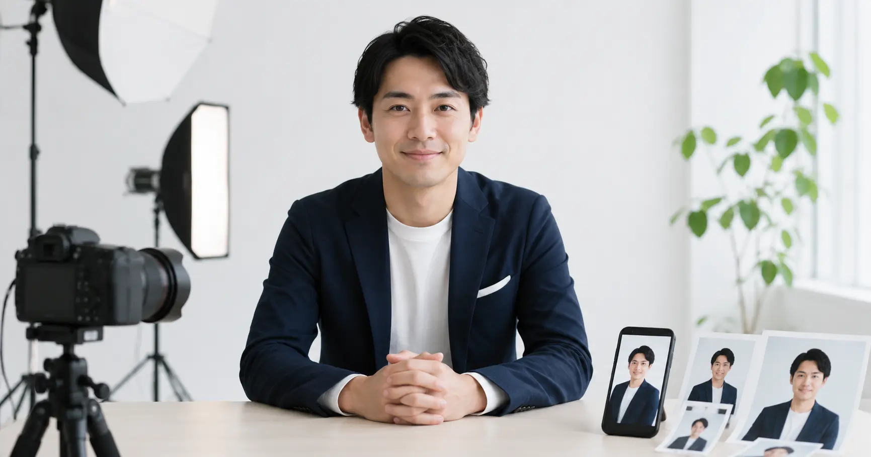 プロフィール写真撮影で失敗しないための準備｜服装・表情・背景・修整を写真館が解説