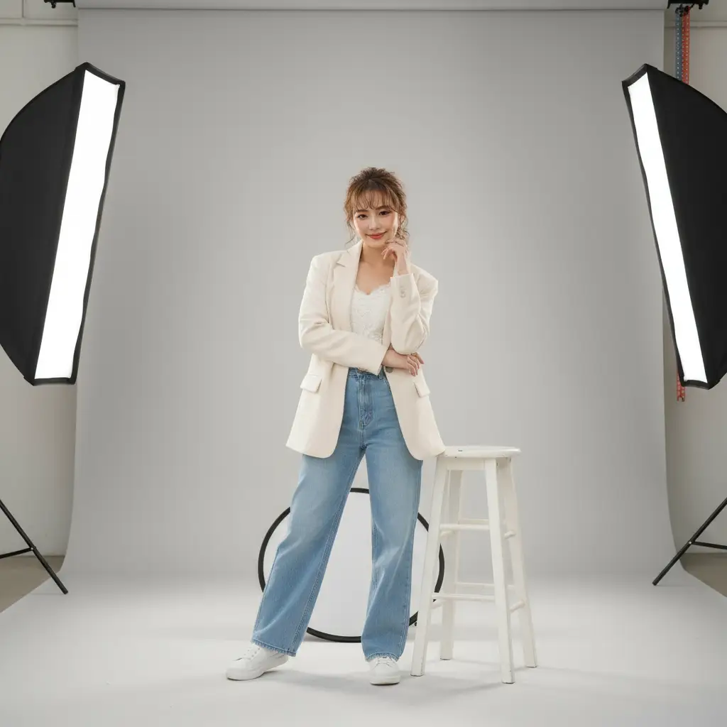 スタジオ内撮影