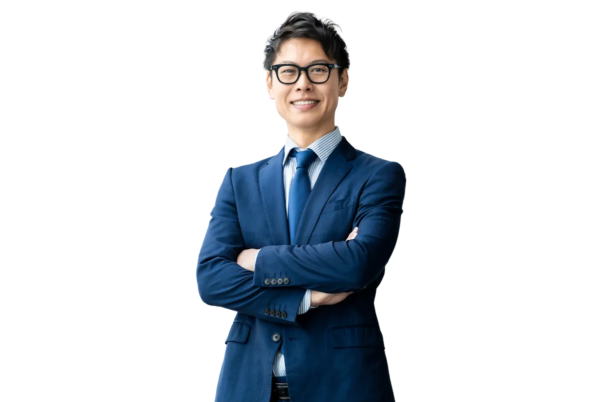 背景を透過したプロフィール写真の人物データ