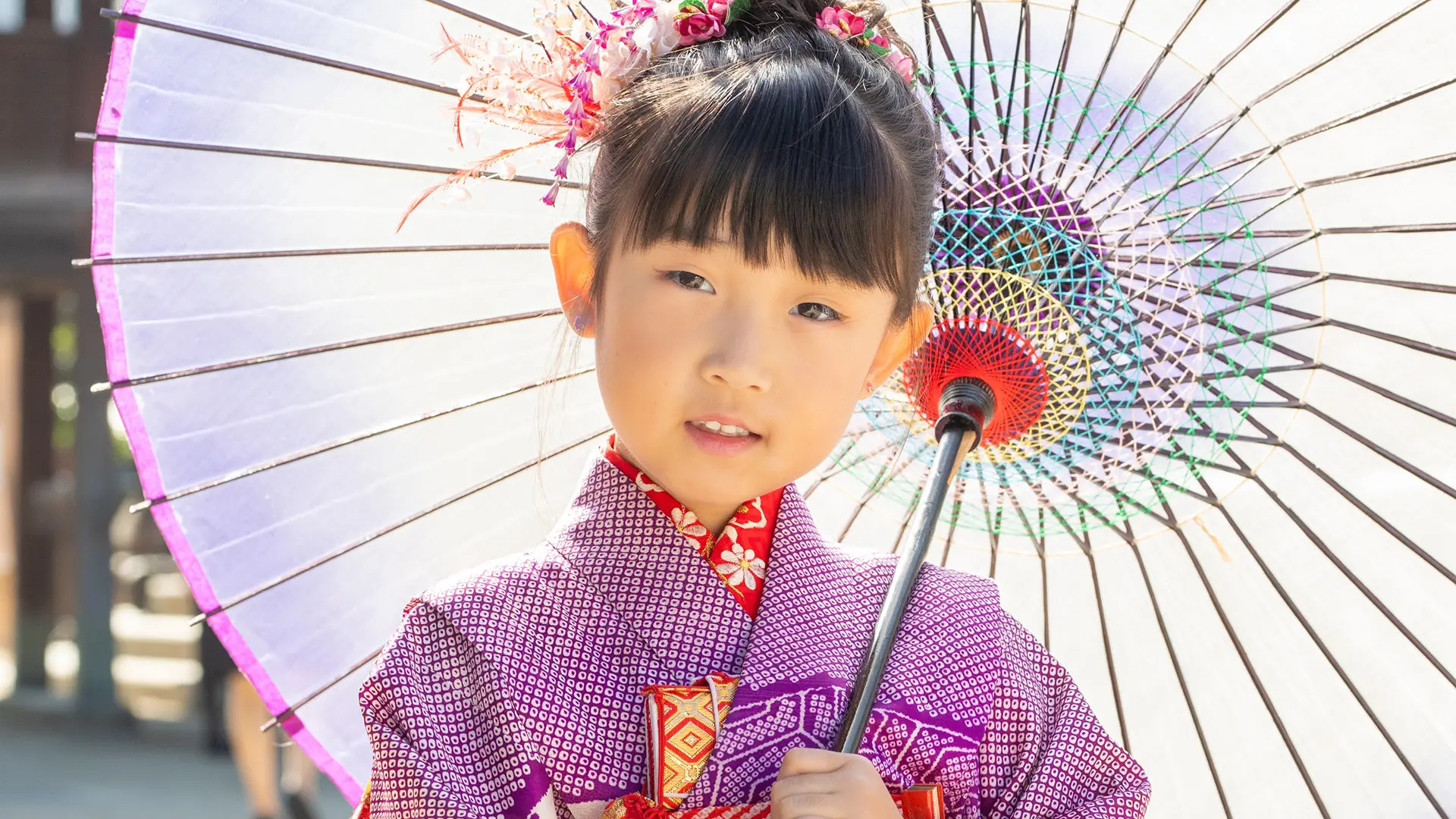 七五三の記念写真(七歳) - 撮影事例・ポートフォリオ