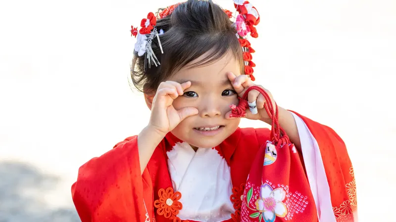 七五三の記念写真(出張撮影) - 撮影事例・ポートフォリオ写真