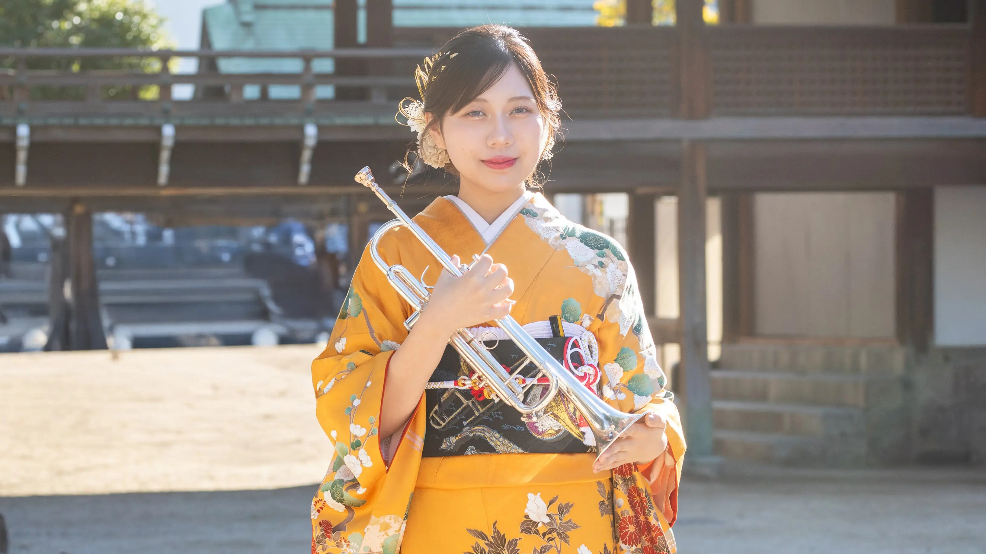 大阪天満宮の成人式写真