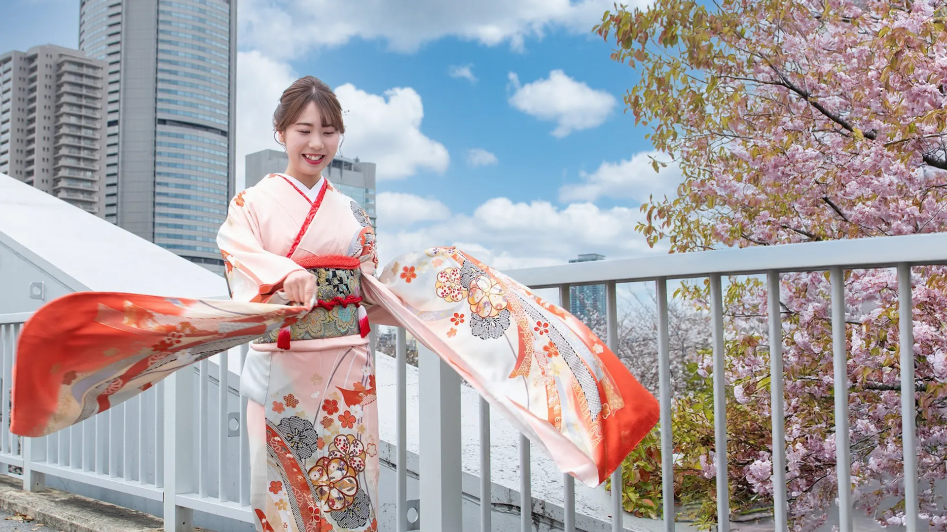 中之島公園の記念写真撮影 - 撮影事例・ポートフォリオ写真