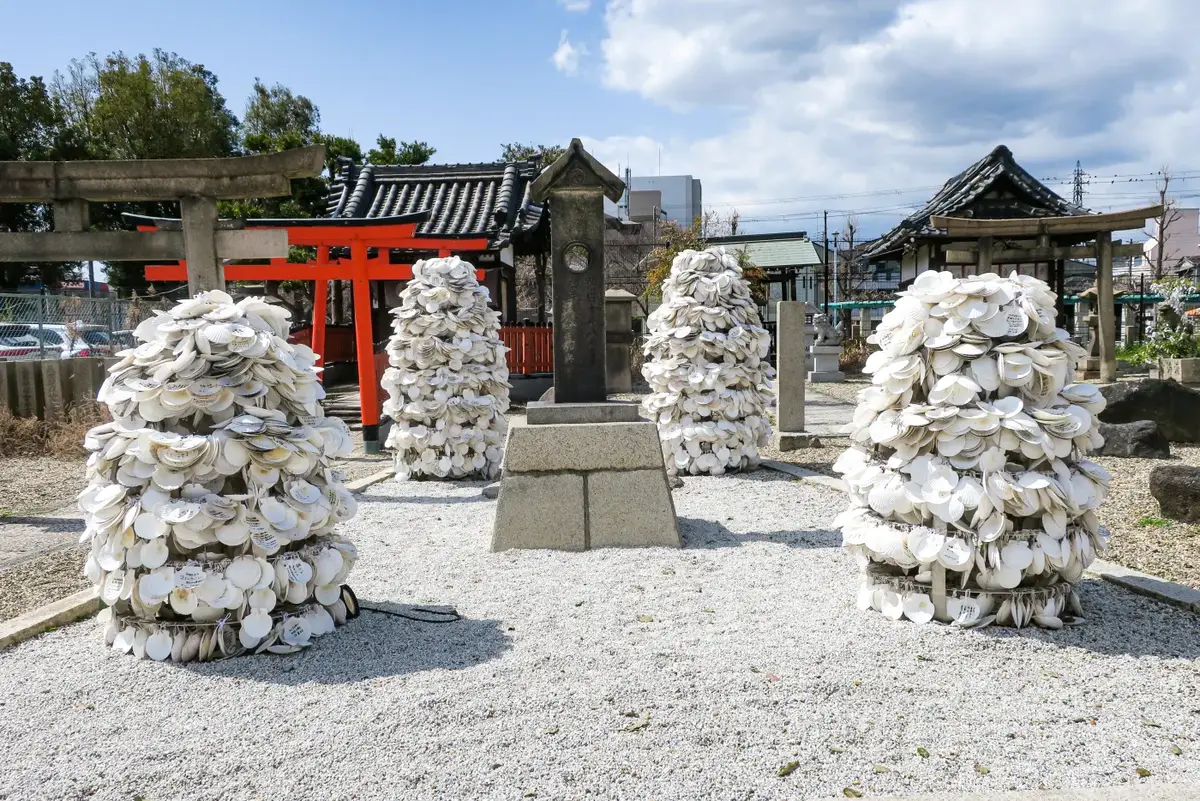 姫嶋神社の帆立絵馬