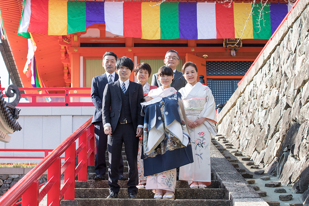 お客様の家族写真